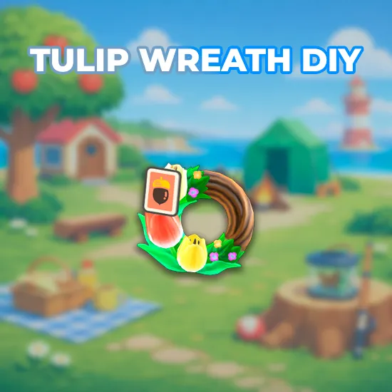 Tulip Wreath DIY