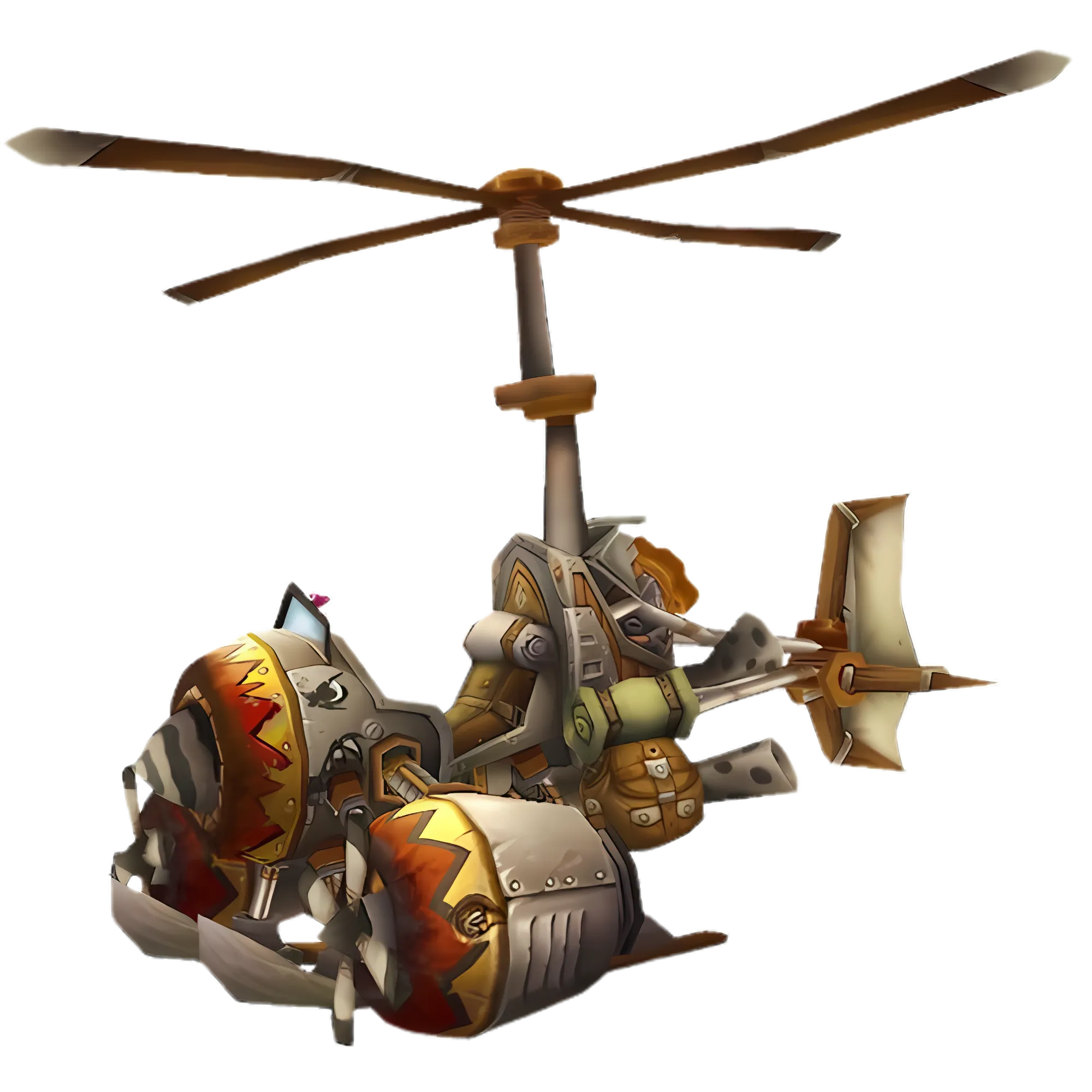 Turbo-Charged Flying Machine