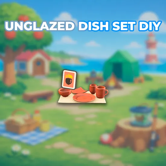 Unglazed Dish Set DIY