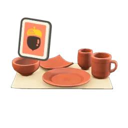 Unglazed Dish Set DIY