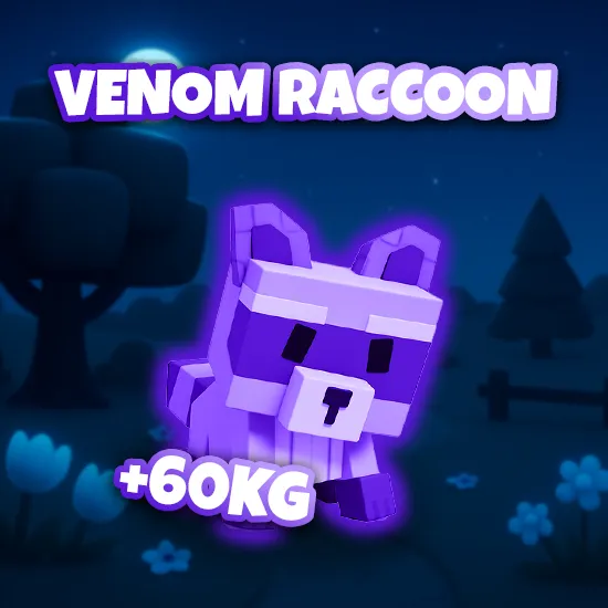 Venom Raccoon +60KG
