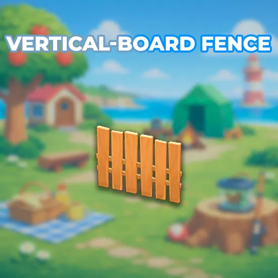 Vertical-Board Fence