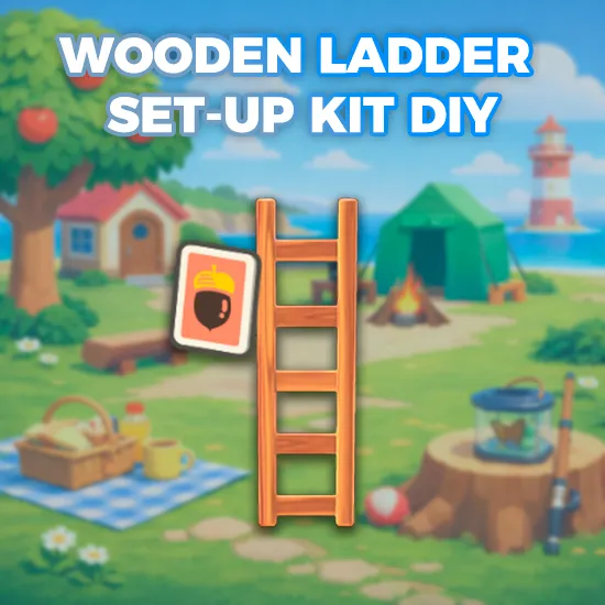 Wooden Ladder Set-Up Kit DIY
