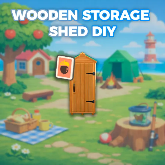 Wooden Storage Shed DIY