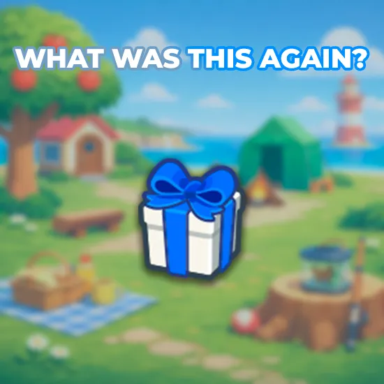 What Was This Again?