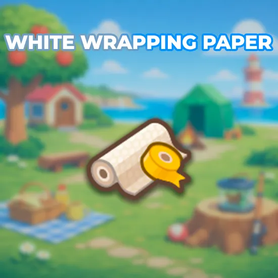 White Wrapping Paper