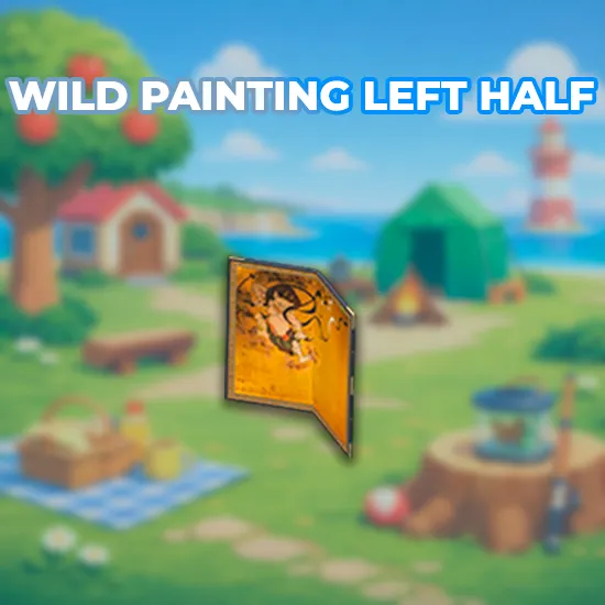 Wild Painting Left Half