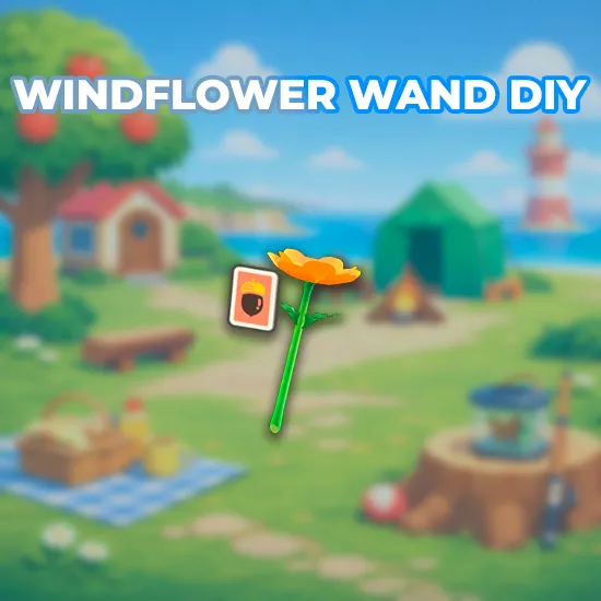 Windflower Wand DIY