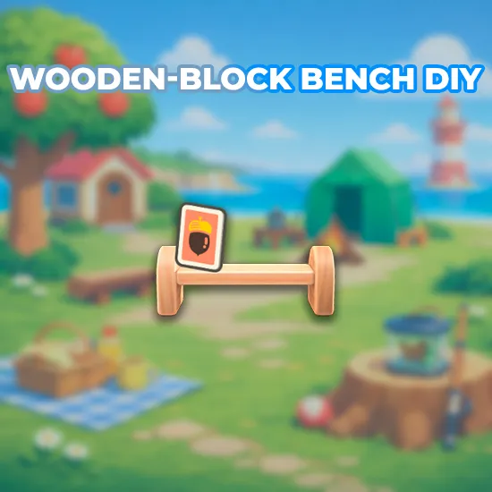 Wooden-Block Bench DIY
