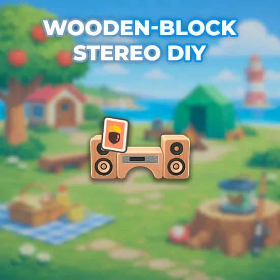 Wooden-Block Stereo DIY