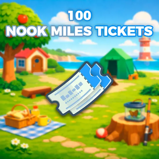 100 Nook Miles Tickets