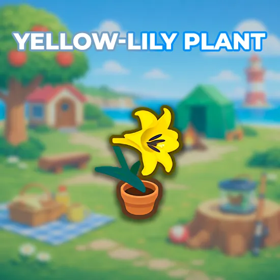Yellow-Lily Plant