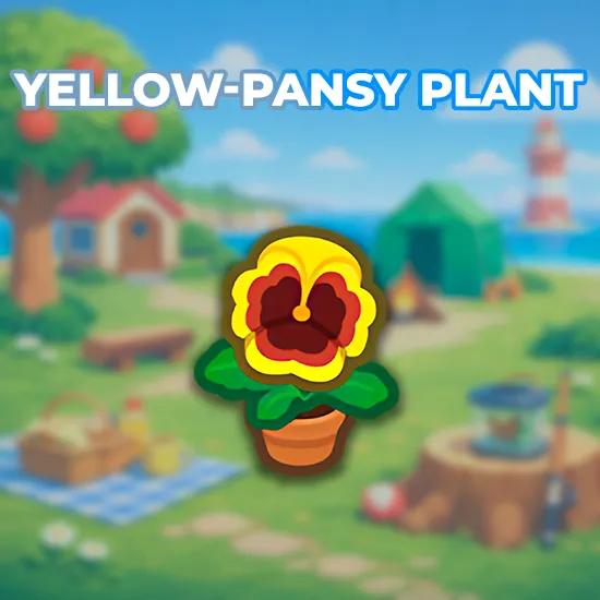 Yellow-Pansy Plant