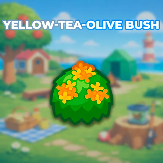 Yellow-Tea-Olive Bush