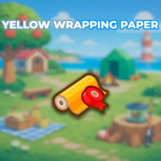 Yellow Wrapping Paper