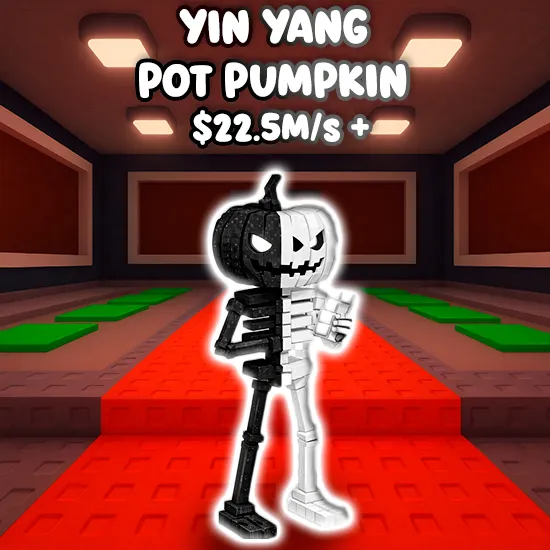 Yin Yang Pot Pumpkin $22.5M/s +