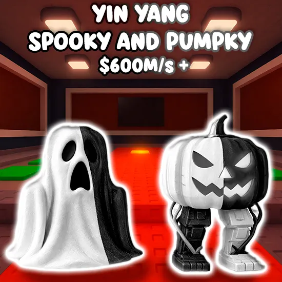 Yin Yang Spooky And Pumpky $600M/s +