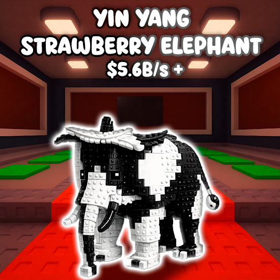 Yin Yang Strawberry Elephant  $ 5.6B/s +