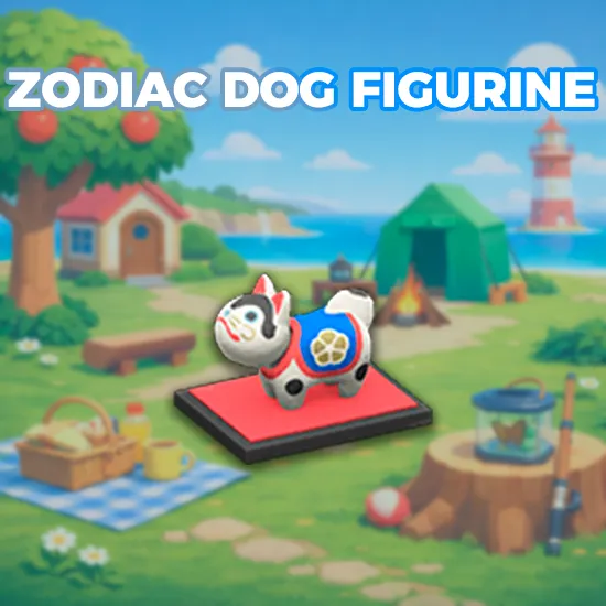 Zodiac Dog Figurine