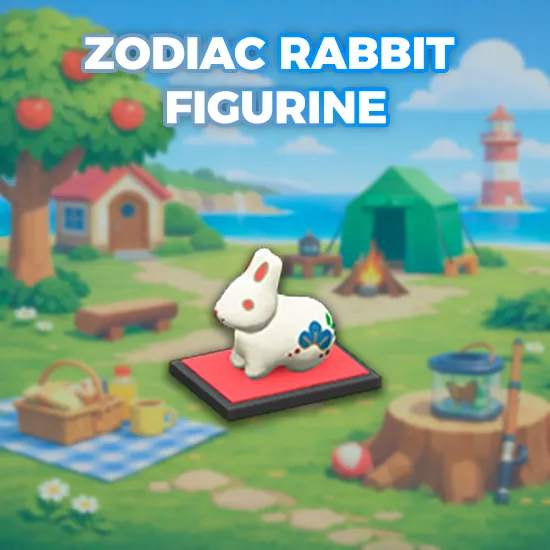 Zodiac Rabbit Figurine