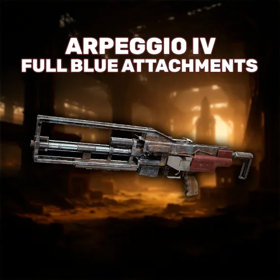 Arpeggio IV Full Blue Attachments