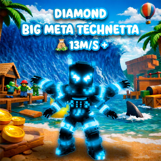 Diamond Big Meta Techneta 13M/s +