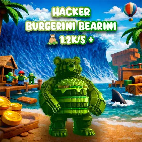 Hacker Burgerini Bearini 1.2K/s +