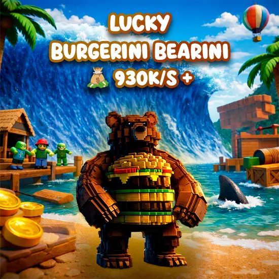 Lucky Burgerini Bearini 930K/s +