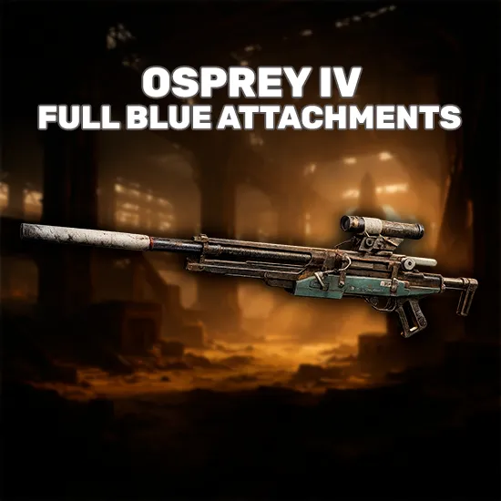 Osprey IV Full Blue Attachments