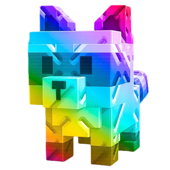 Rainbow Raccoon