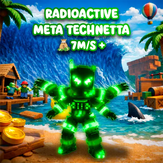 Radioactive Meta Technetta 7M/s +