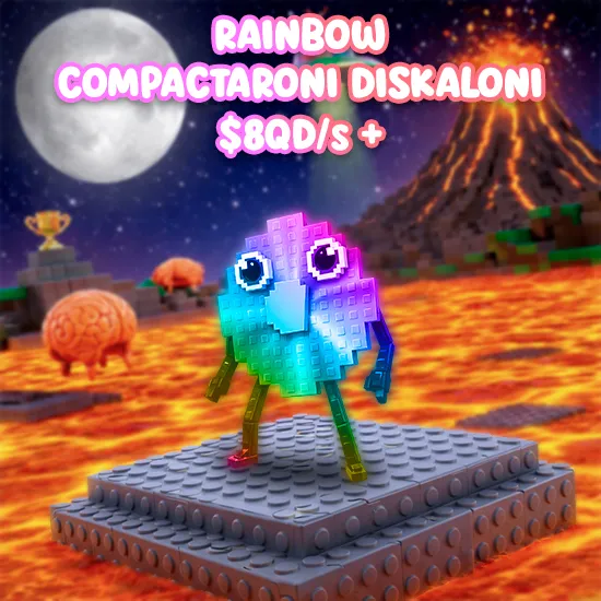 Rainbow Compactaroni Diskaloni $8Qd/s +