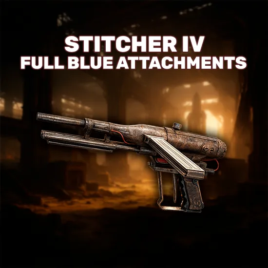 Stitcher IV Full Blue Attachments