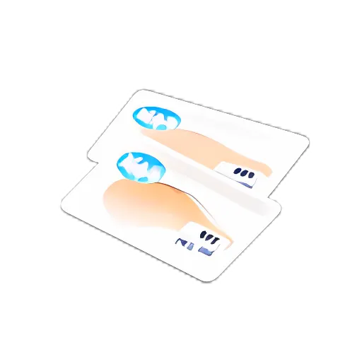 Salmon x Blue Stickers