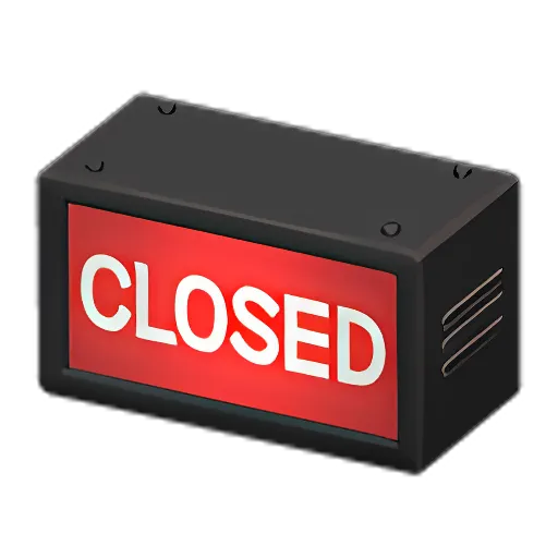 Black x CLOSED