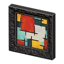 Black x Abstract Painting