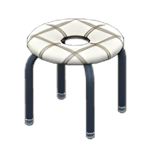 Black x Checkered White