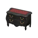 Black x Damascus-Pattern Red