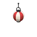 Black x Red & White Stripes