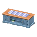 Blue x Blue Gingham