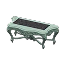 Blue x Damascus-Pattern Black