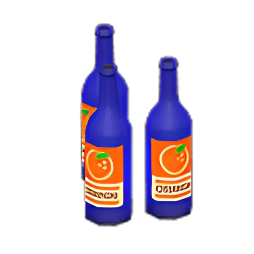 Blue x Orange Labels