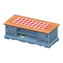 Blue x Red Gingham