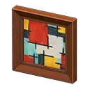 Brown x Abstract Painting