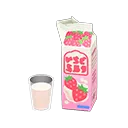 Strawberry-Flavored Milk