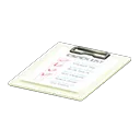 White x To-Do List