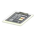 White x Menu