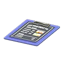 Blue x Menu