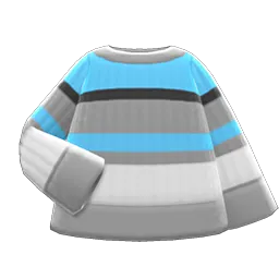 Gray, White & Light Blue