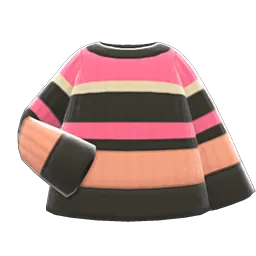 Black, Coral & Pink